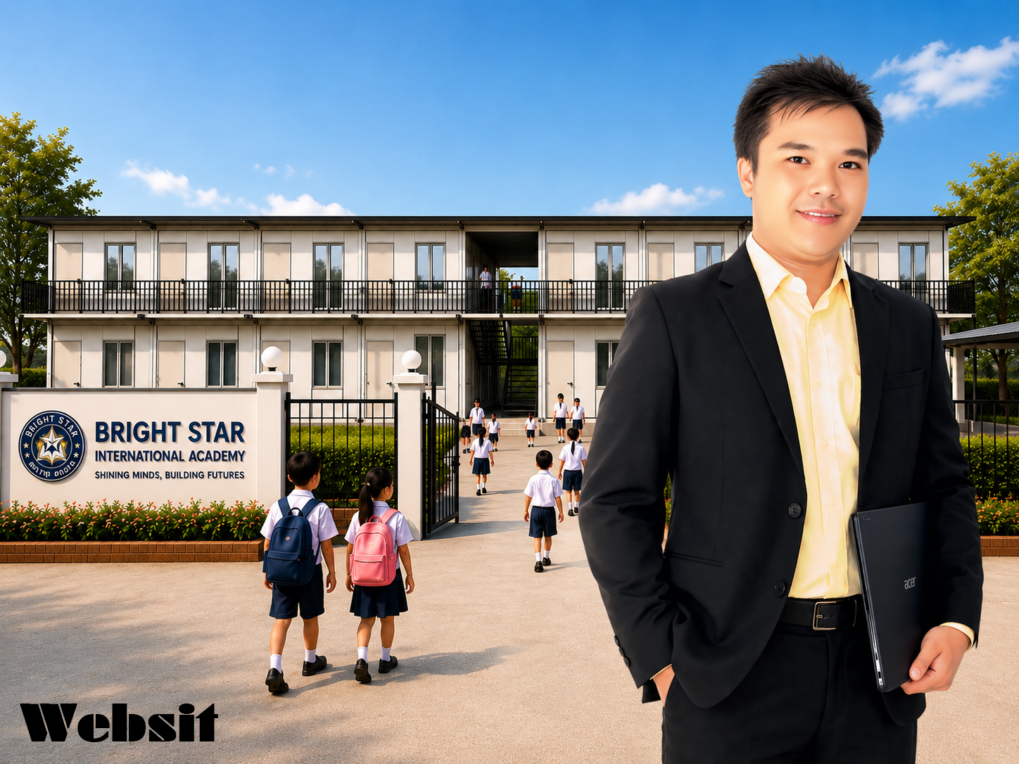 Bright Star International Academy school building